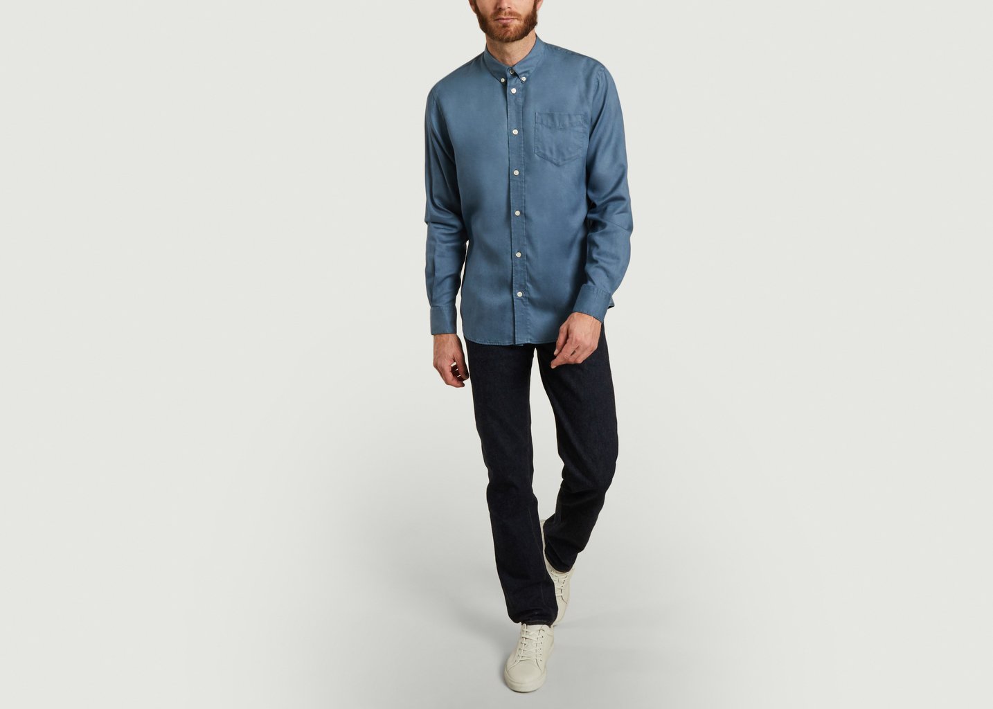 L'exception Chemise Ekko Bleu Canard SUIT
