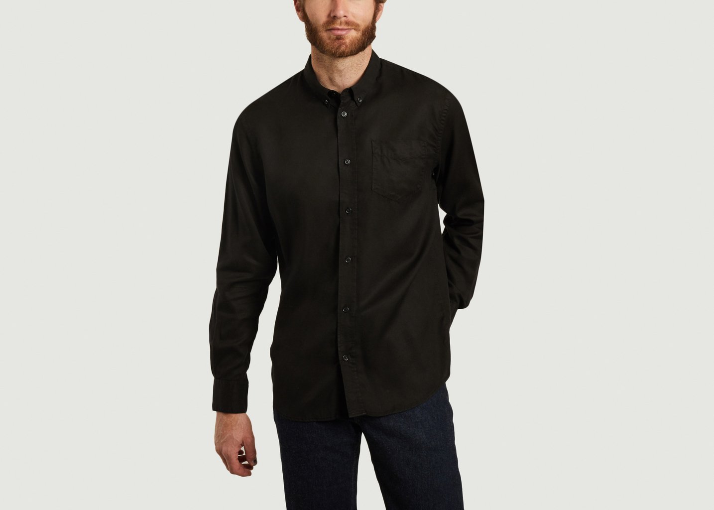 l'exception Chemise Ekko Noir SUIT