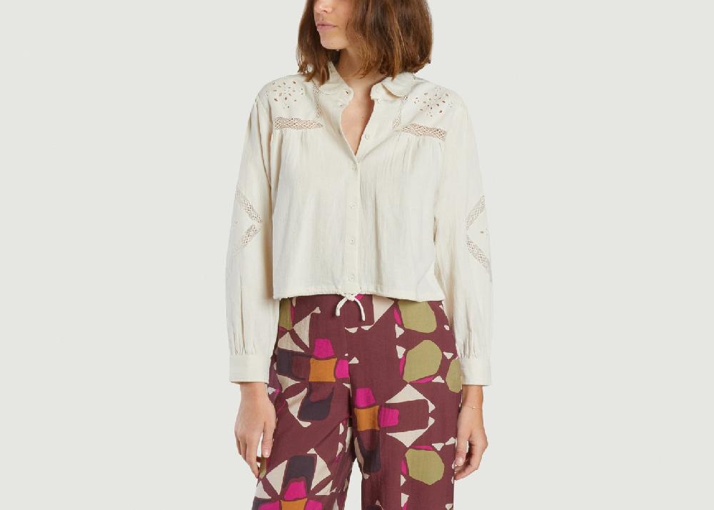 L'exception Chemise Emily Ecru Ba&sh