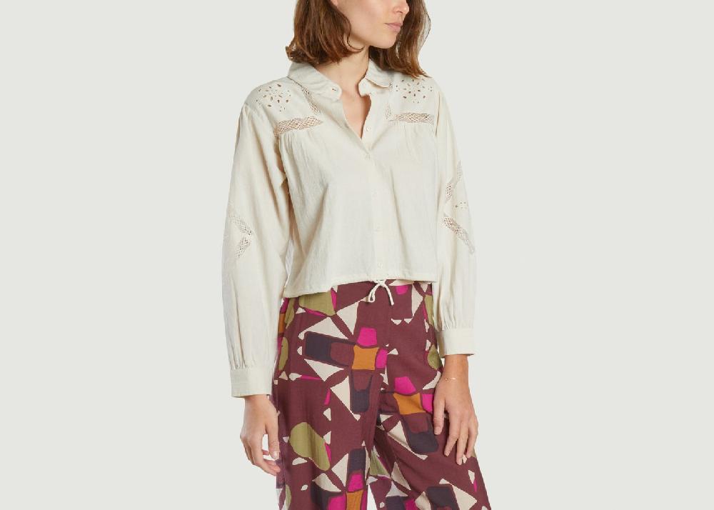 L'exception Chemise Emily Ecru Ba&sh