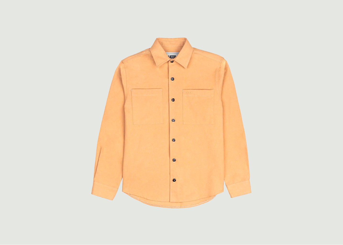 l'exception Chemise En Flanelle Sable Later