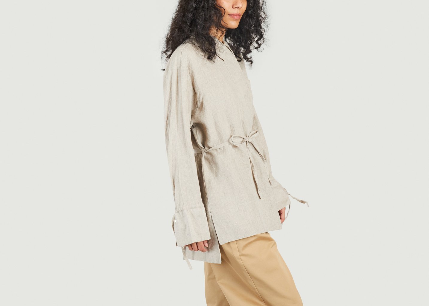 L'exception Chemise Fenna Beige Skall Studio