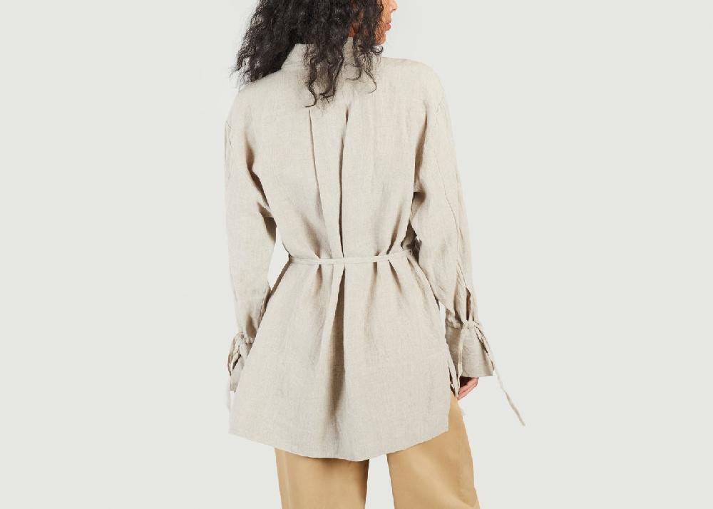 L'exception Chemise Fenna Beige Skall Studio