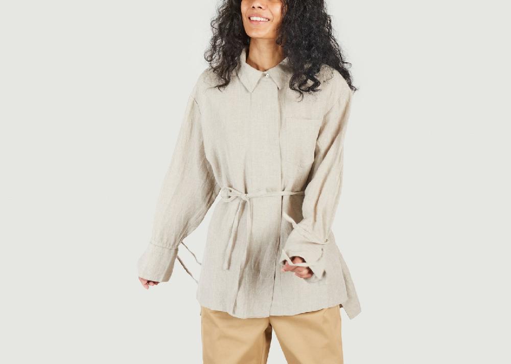 l'exception Chemise Fenna Beige Skall Studio