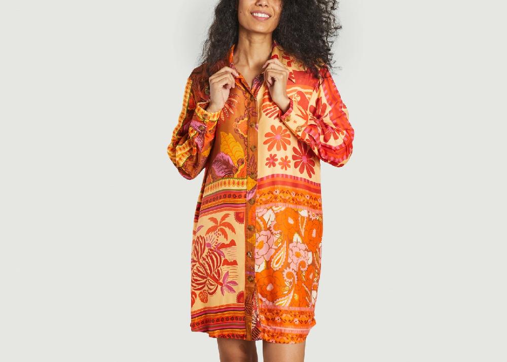 l'exception Chemise Forest Imprimé Farm Rio