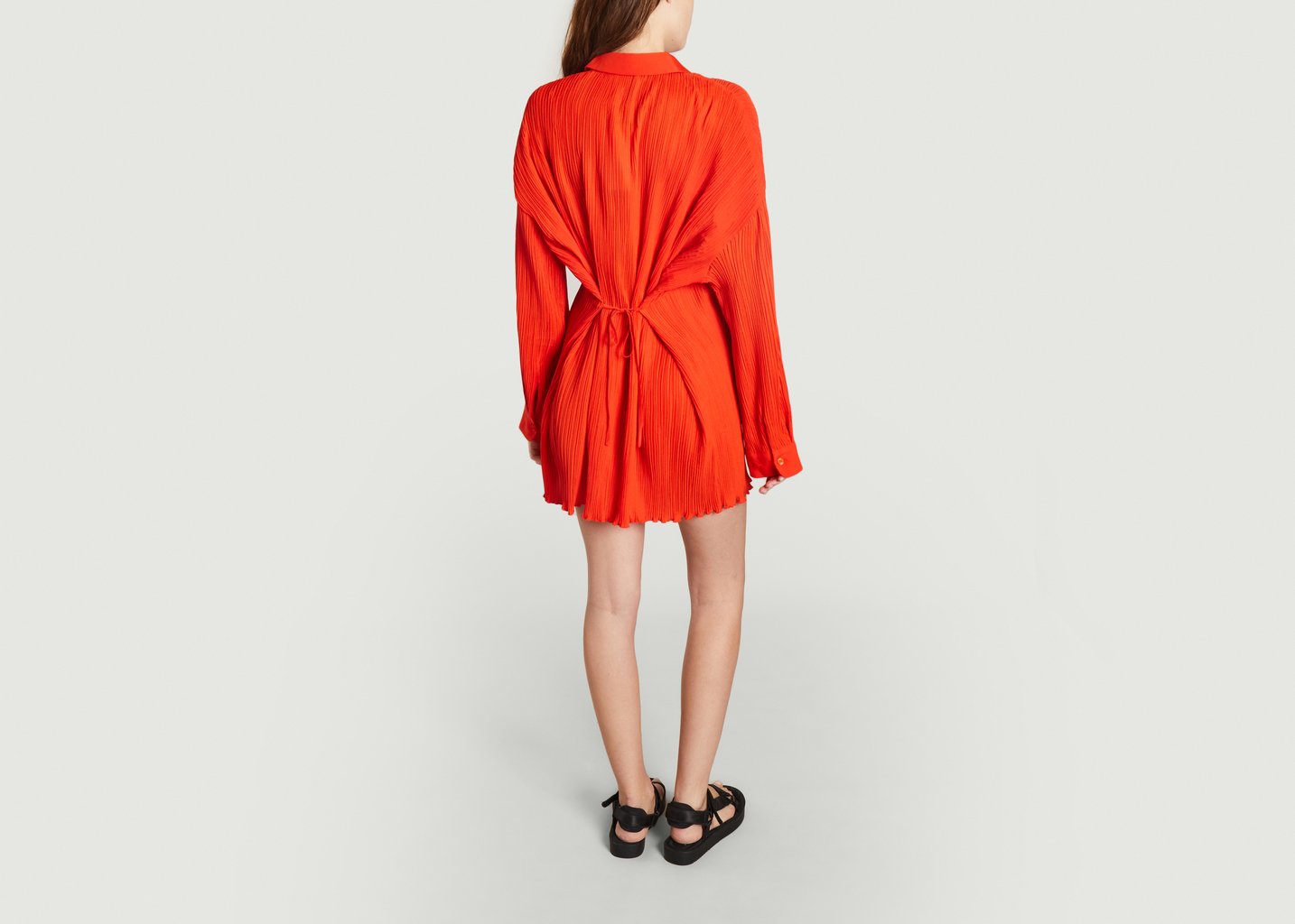 L'exception Chemise Fridah Orange Samsoe & Samsoe