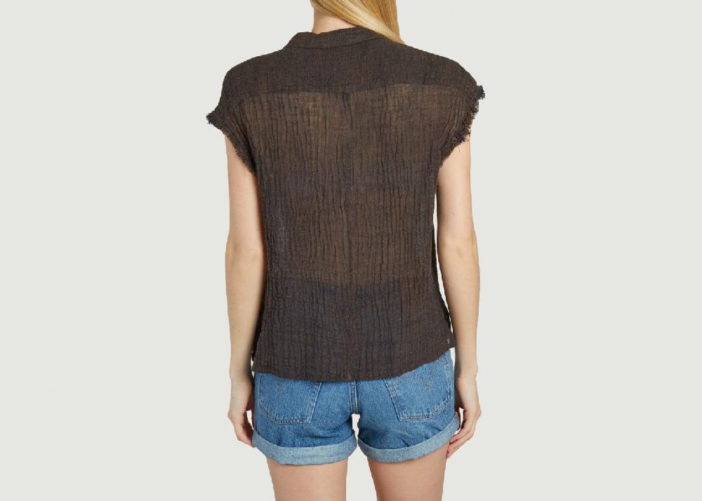 L'exception Chemise Grove Marron Masscob
