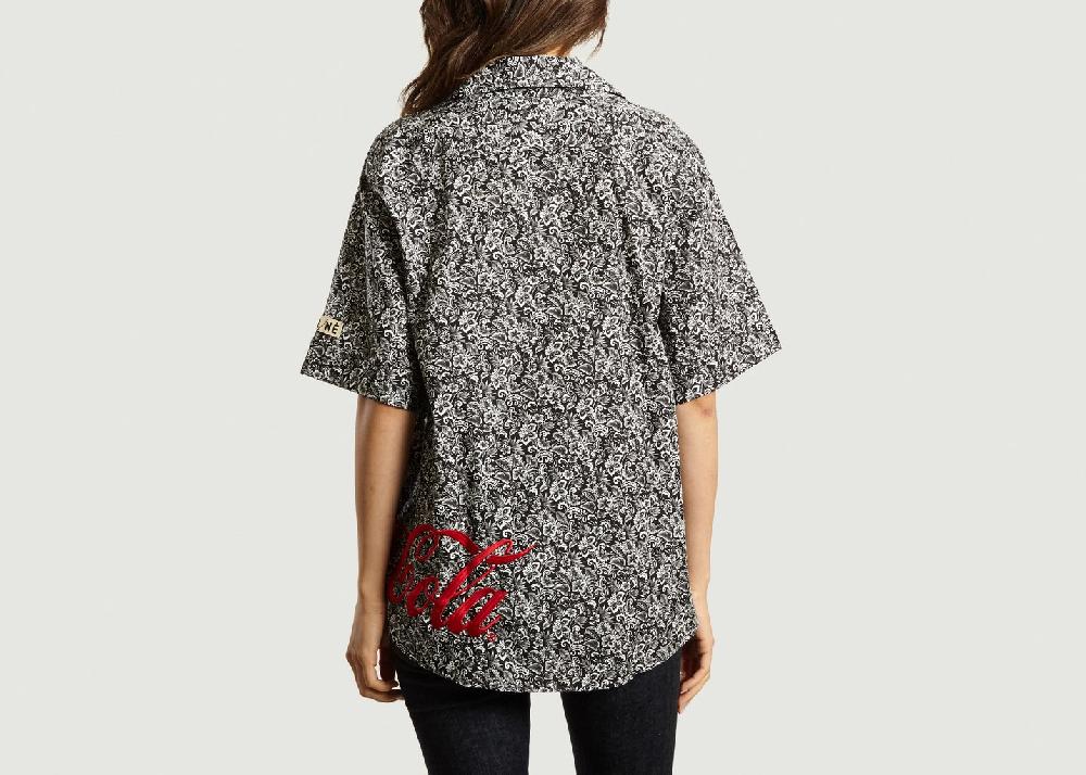 L'exception Chemise Hawaïenne Noir Jour/né