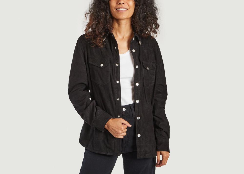l'exception Chemise Hellas Noir Deadwood