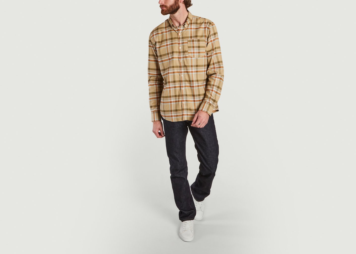 L'exception Chemise Hornet Naturel Forét Studio