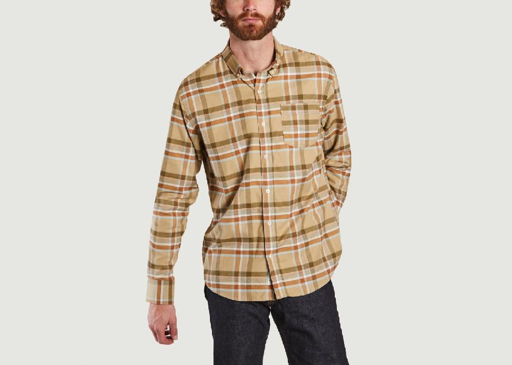 l'exception Chemise Hornet Naturel Forét Studio