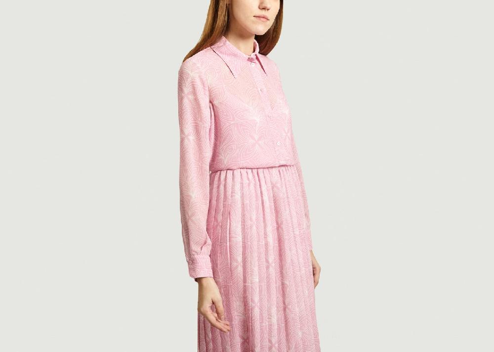 L'exception Chemise Imprimée Rose See By Chloé