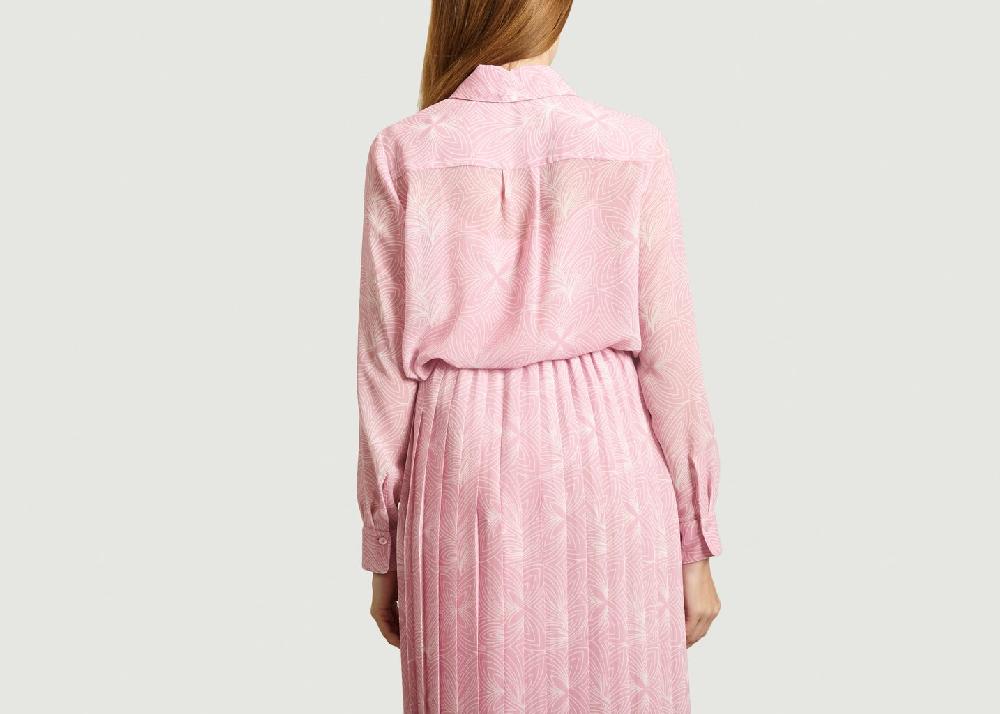 L'exception Chemise Imprimée Rose See By Chloé