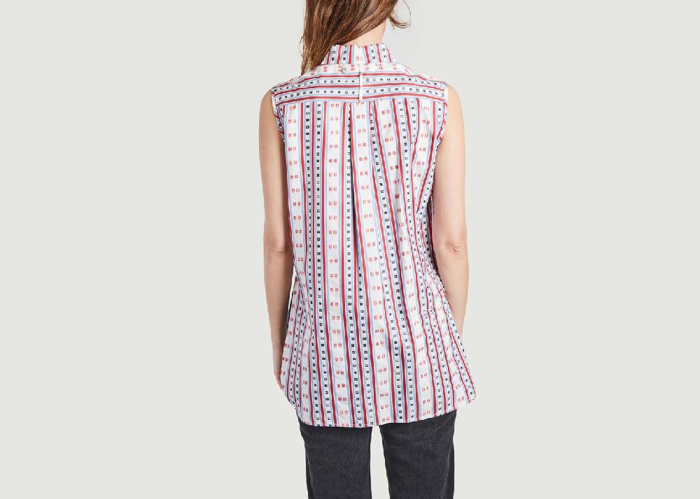 L'exception Chemise Jacquard Blanc Carven