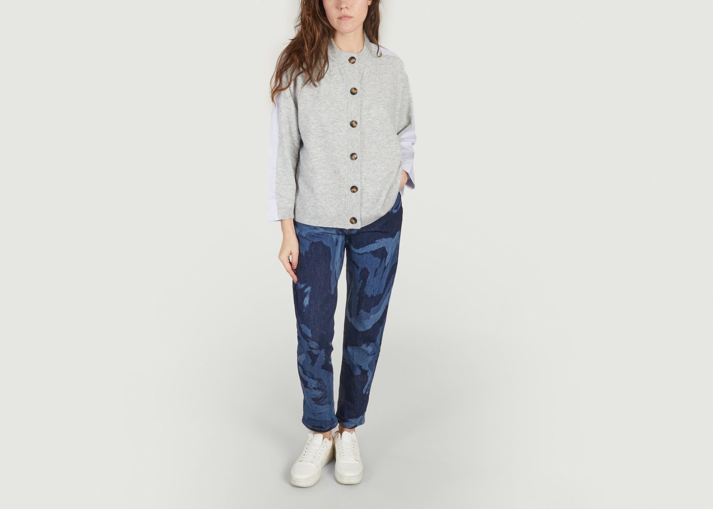 L'exception Chemise Jonah Gris Munthe