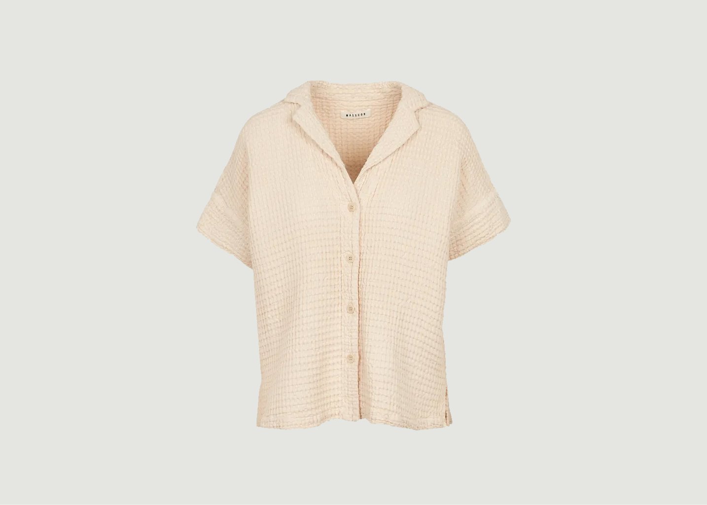 l'exception Chemise Laguna Crème Masscob
