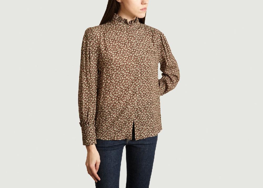 l'exception Chemise Lena Marron Suncoo