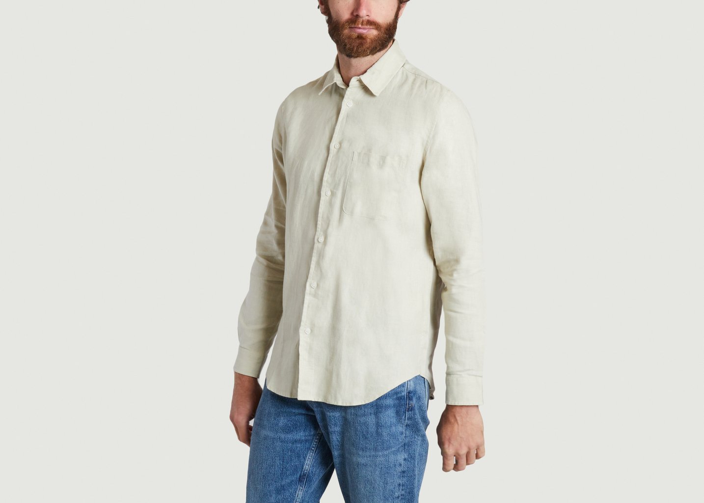 L'exception Chemise Liam 14239 Beige Samsoe & Samsoe