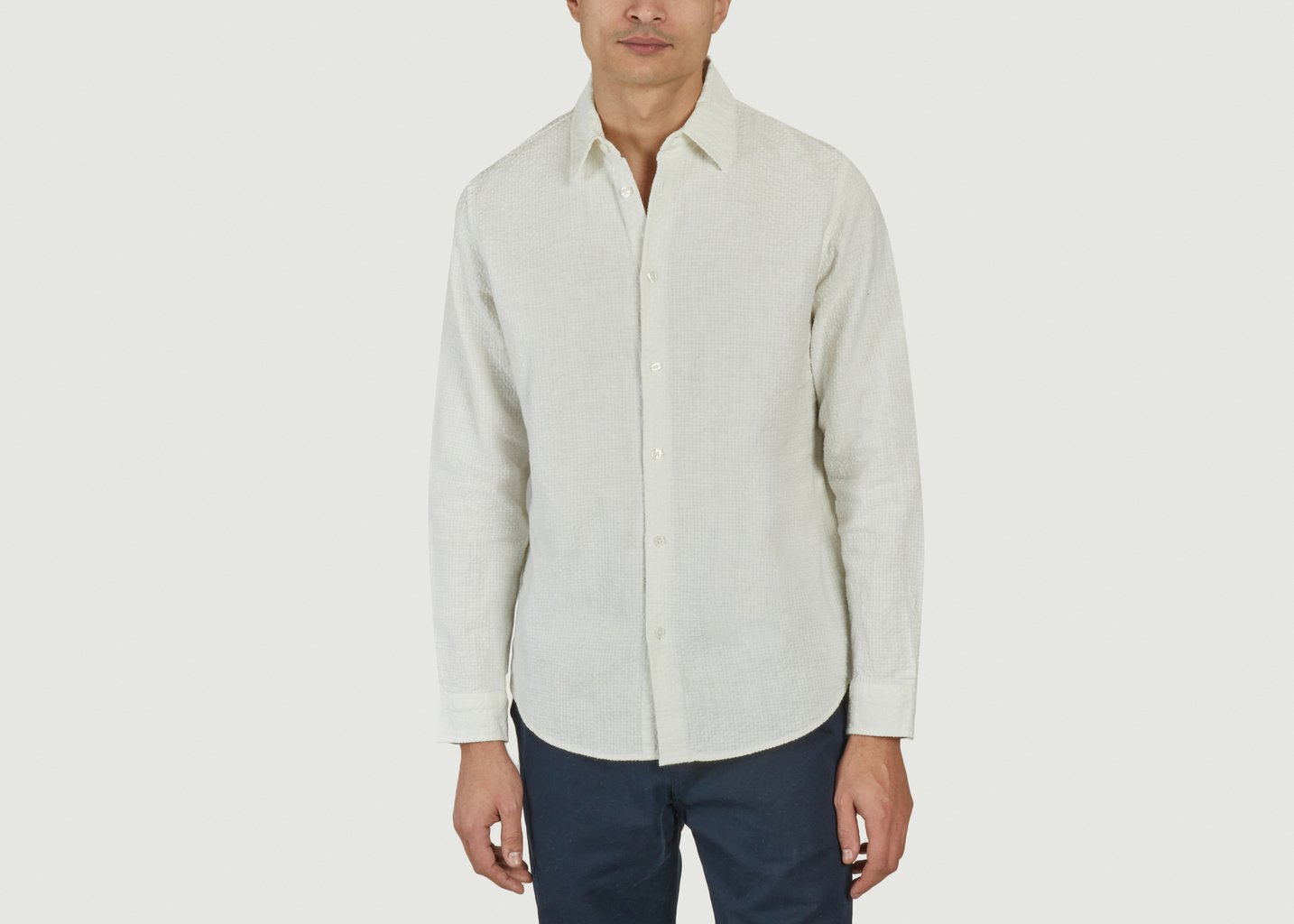 L'exception Chemise Liam 14980 Crème Samsoe & Samsoe