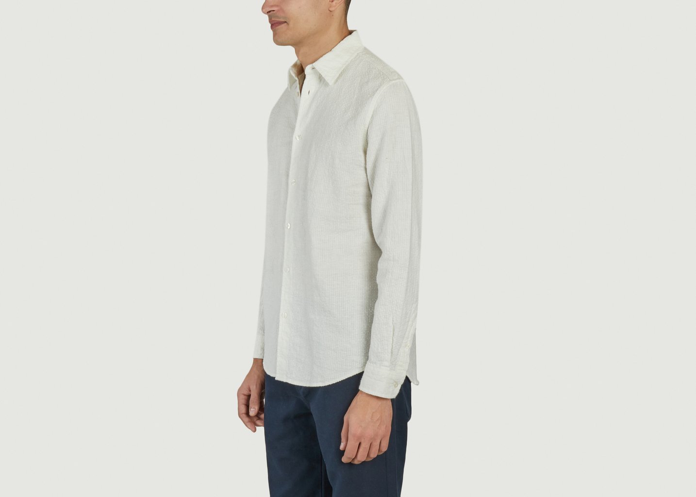 L'exception Chemise Liam 14980 Crème Samsoe & Samsoe