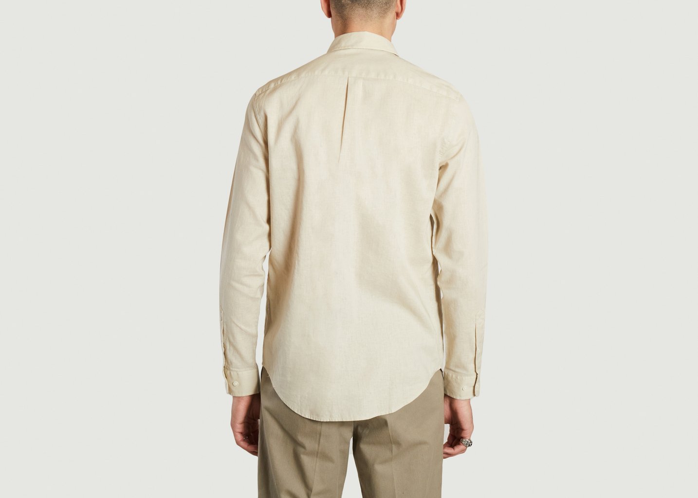 L'exception Chemise Liam BA Ecru Samsoe & Samsoe