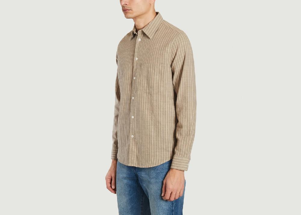 L'exception Chemise Liam Beige Samsoe & Samsoe