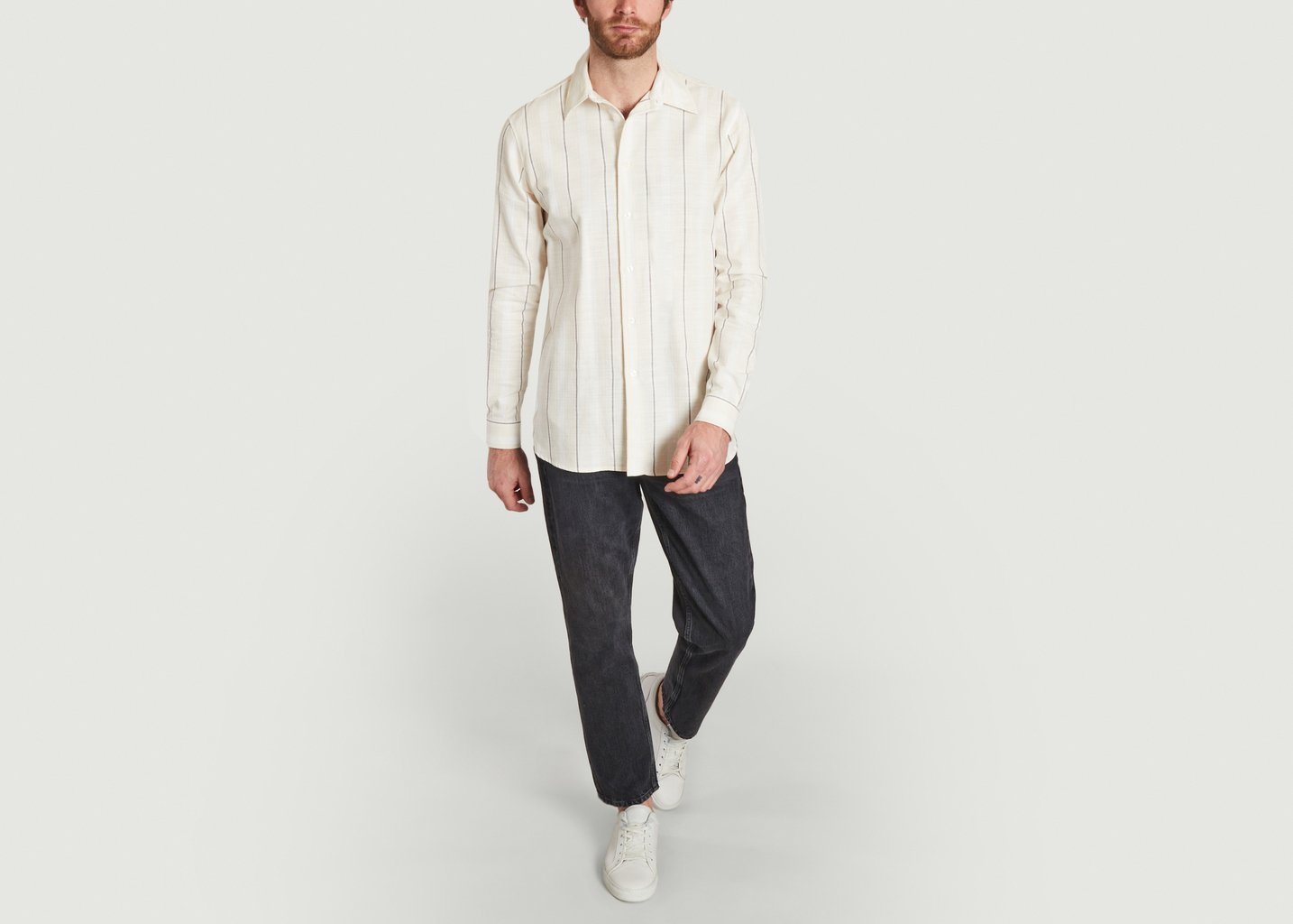 L'exception Chemise Liam Crème Samsoe & Samsoe