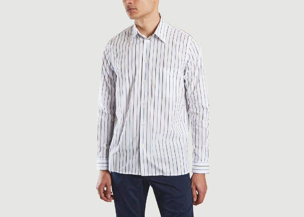 l'exception Chemise Liam FF Beige Samsoe & Samsoe