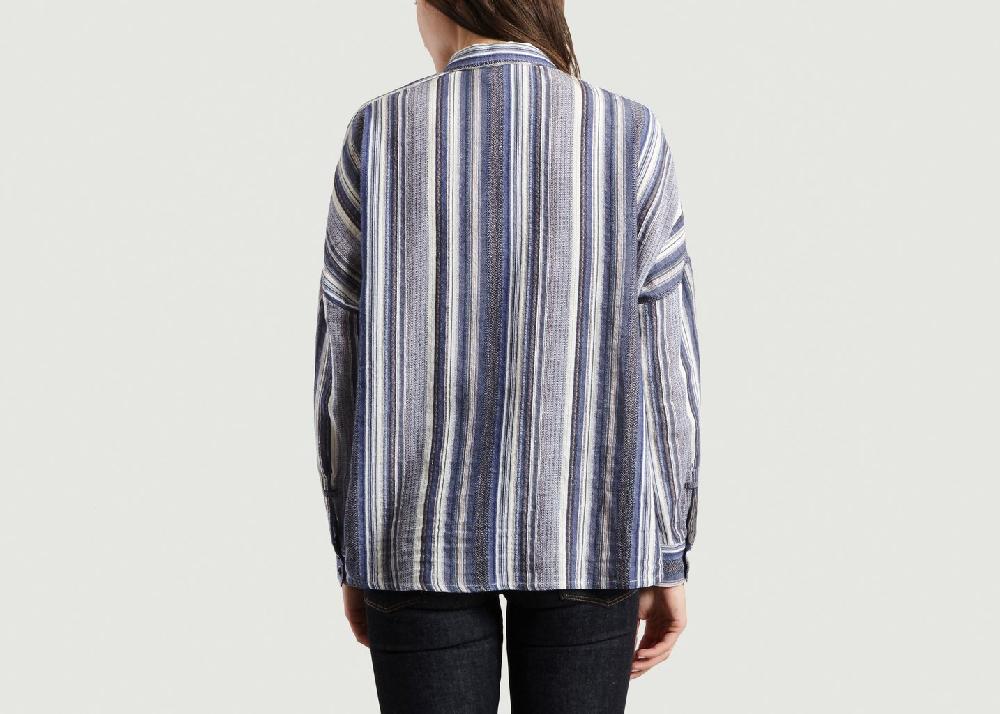 L'exception Chemise Lima Bleu Sessùn