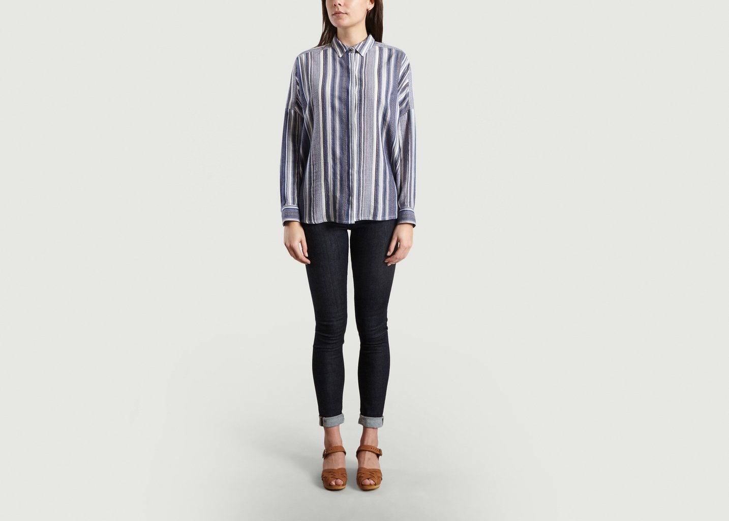 L'exception Chemise Lima Bleu Sessùn