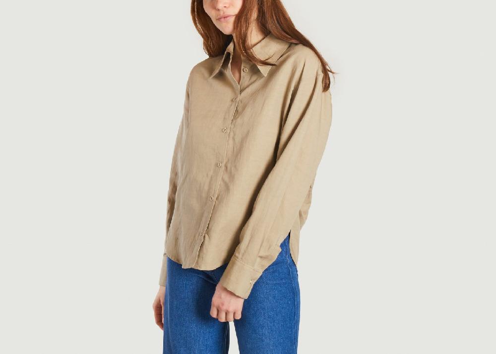 L'exception Chemise Loose Benco Beige Ba&sh
