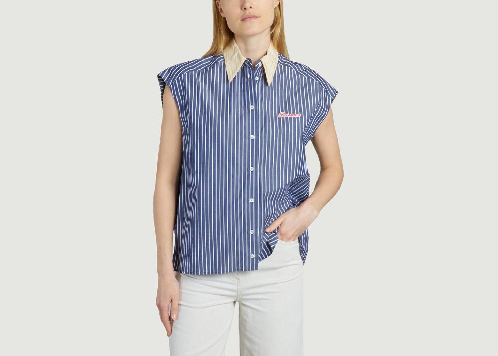 l'exception Chemise Lover Riviera Bleu Roseanna