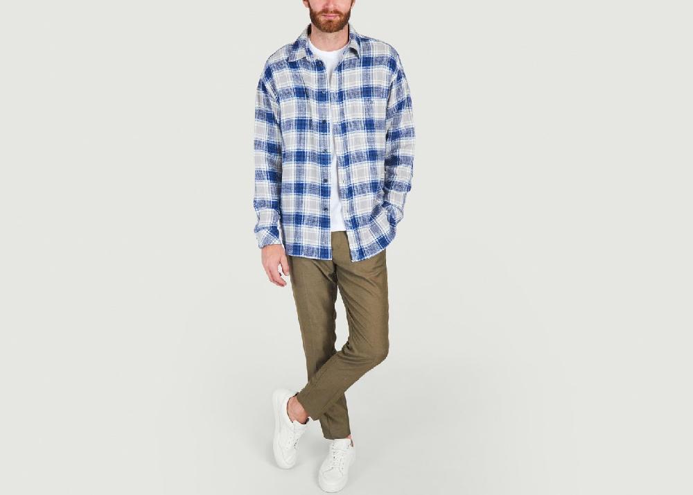 L'exception Chemise Luan U Bleu Samsoe & Samsoe