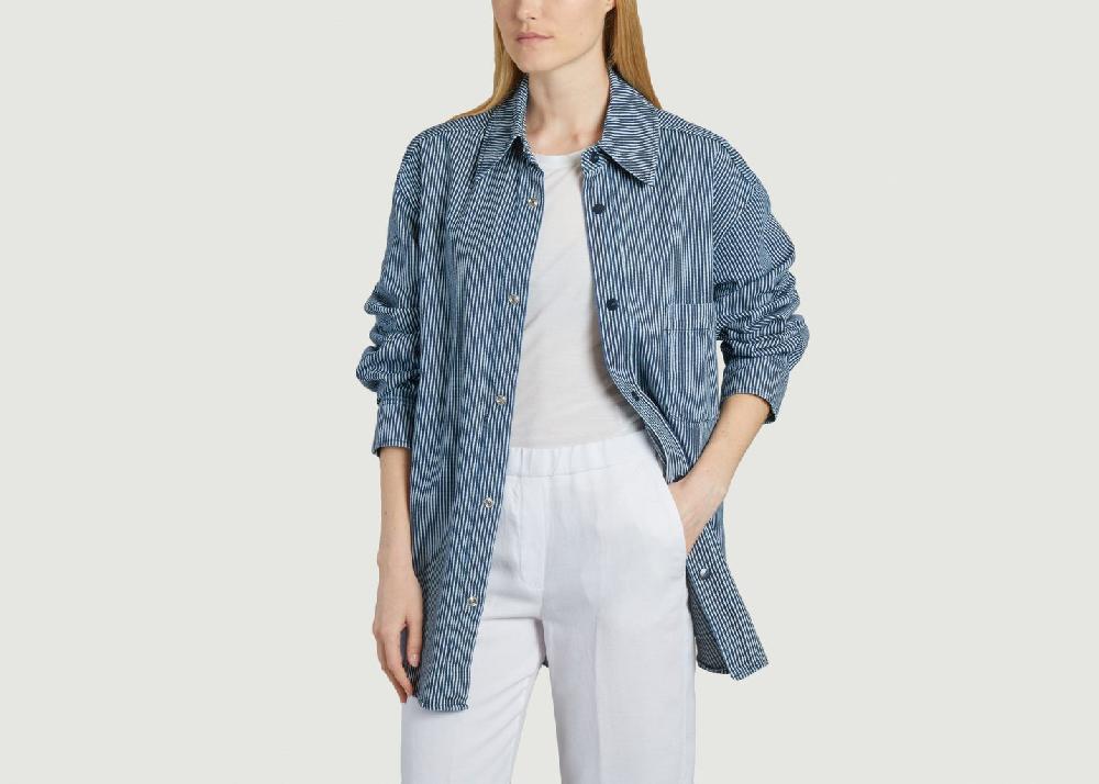 L'exception Chemise Main Wom Bleu Marine AUTRY