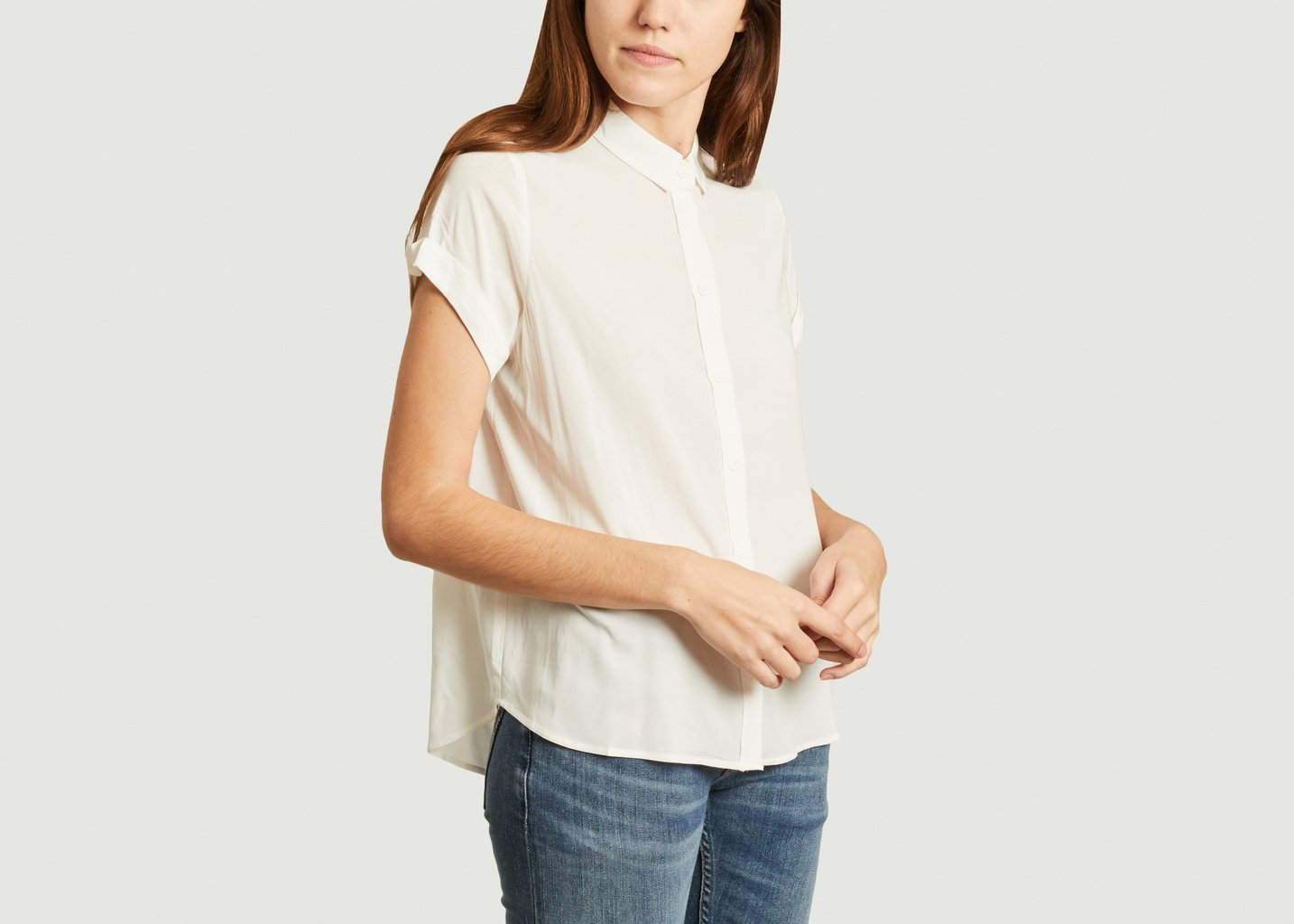 L'exception Chemise Majan Blanc Samsoe & Samsoe