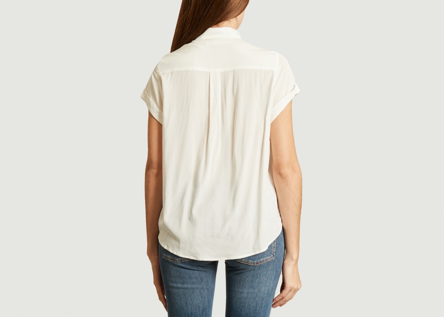 L'exception Chemise Majan Blanc Samsoe & Samsoe