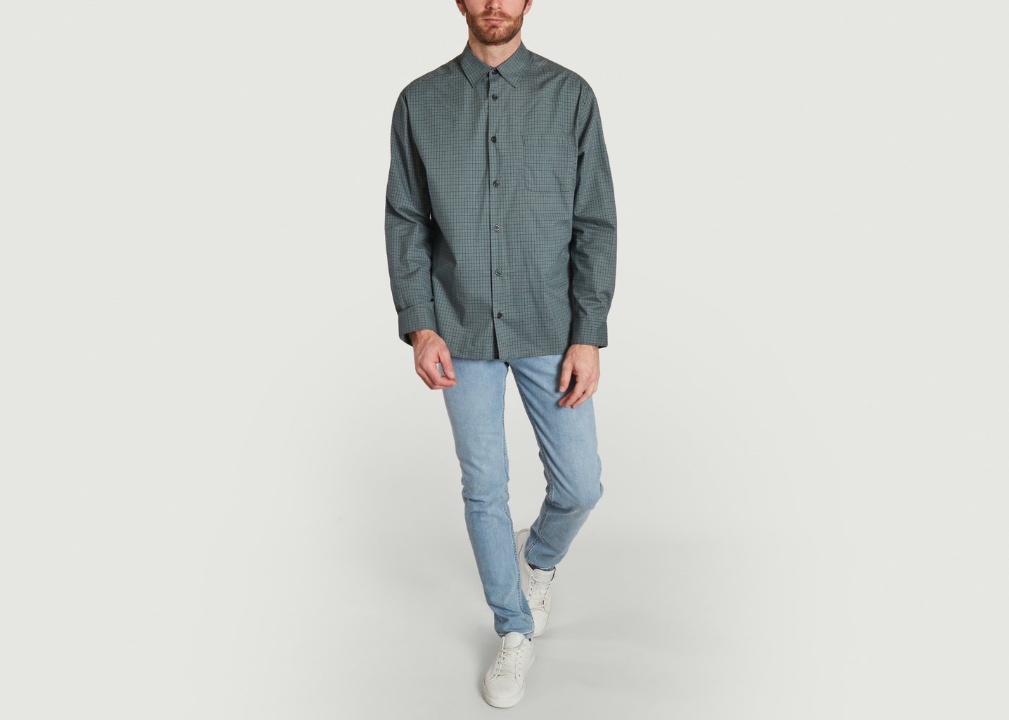 L'exception Chemise Malo Khaki APC Paris