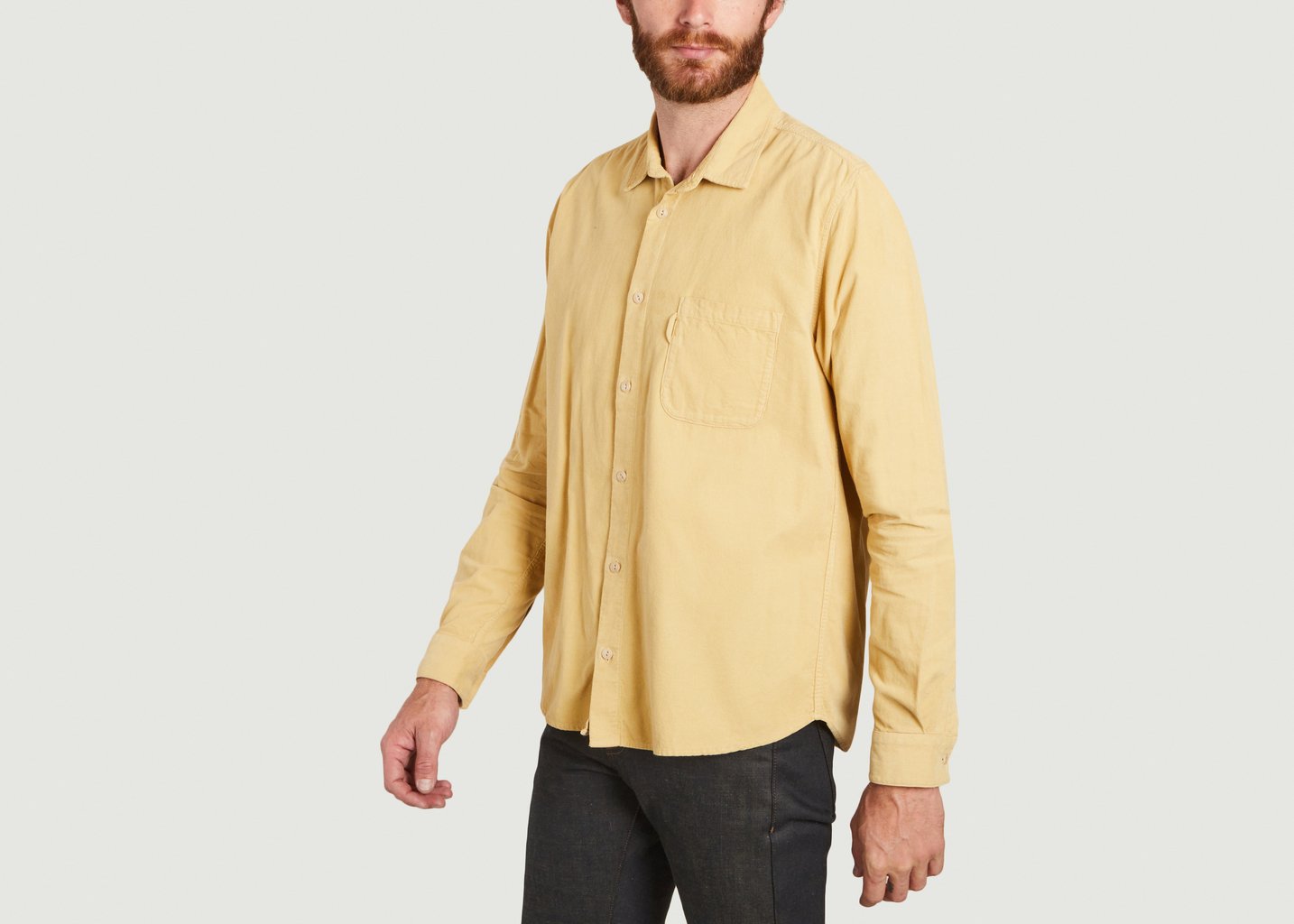 L'exception Chemise Manche Longue Curtis Beige YMC