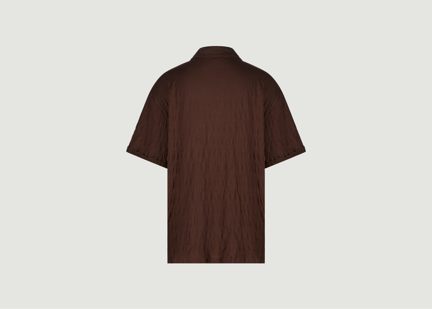 L'exception Chemise Manta Marron Nénés Paris
