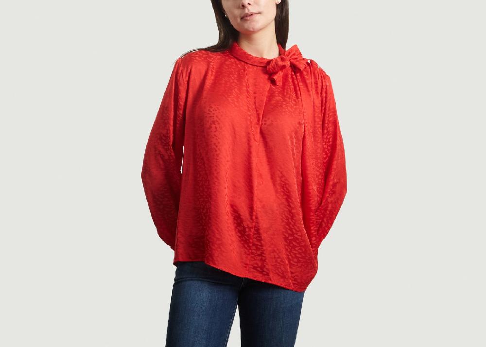 l'exception Chemise Market Rouge Roseanna