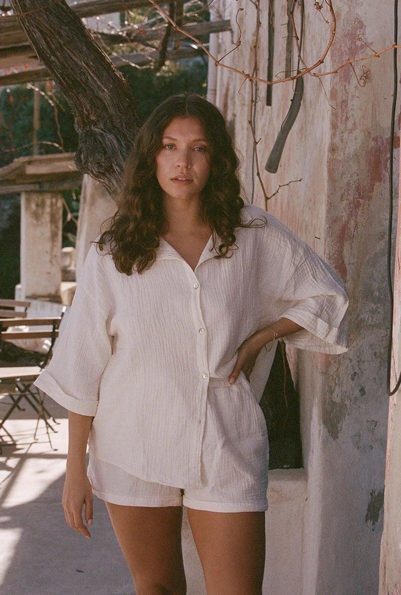 L'exception Chemise Marra Crème Nénés Paris