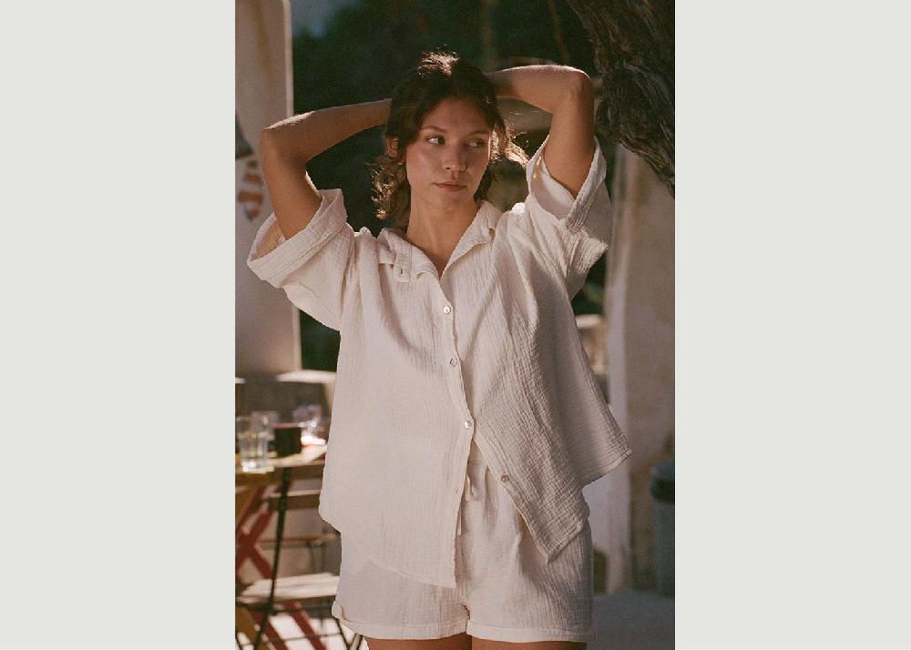 l'exception Chemise Marra Crème Nénés Paris