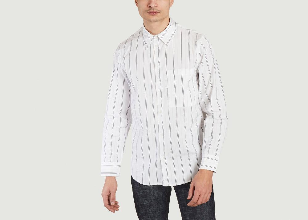 l'exception Chemise Max Bleu No Nationality 07