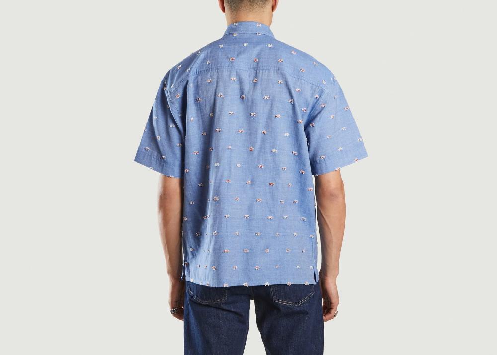 L'exception Chemise Mitchum Bleu YMC