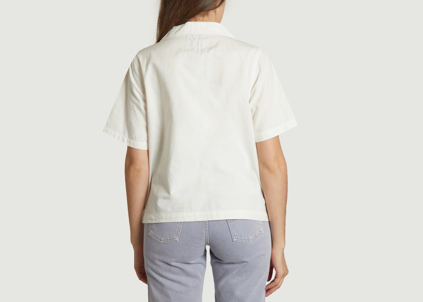 L'exception Chemise Moa Floral Ecru Nudie Jeans