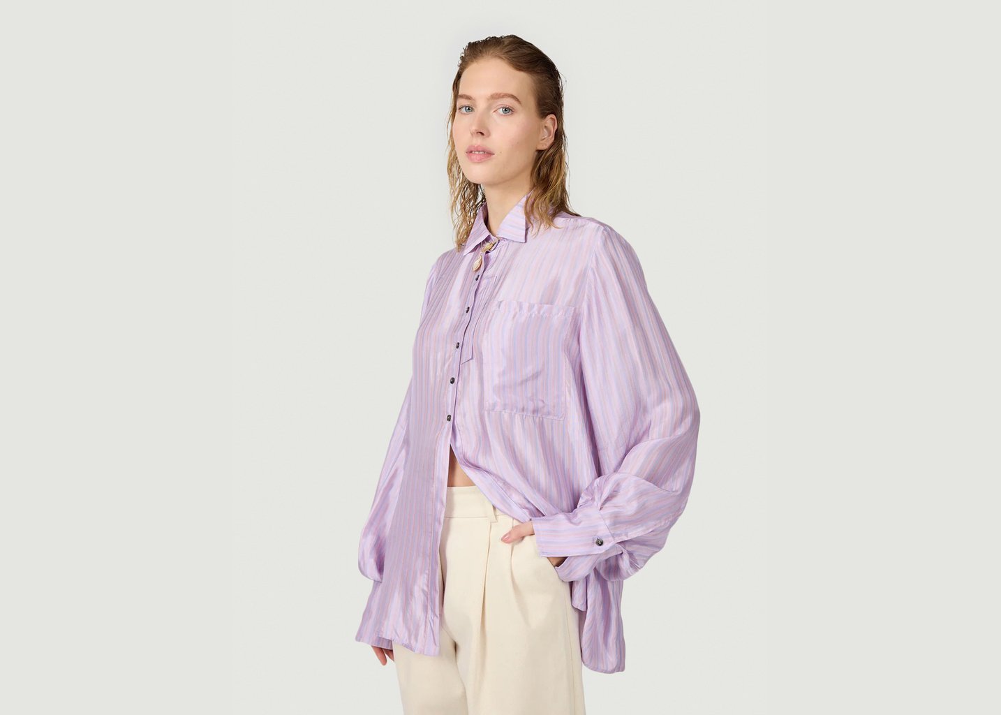 L'exception Chemise Mogador Rose Heimstone