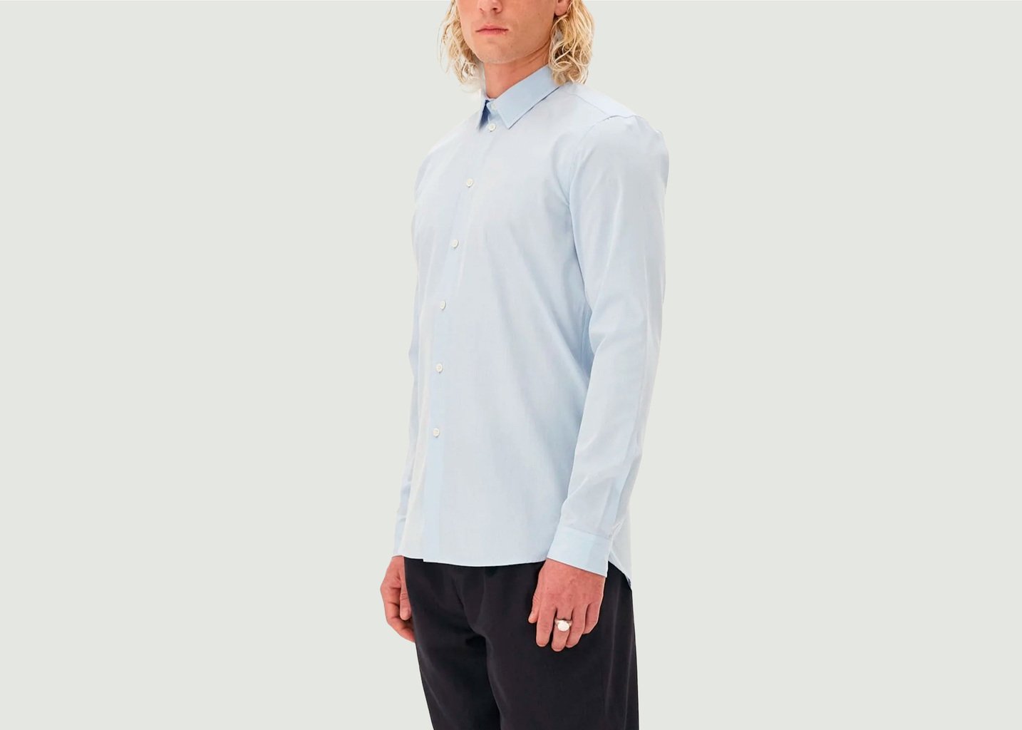 L'exception Chemise Ontario Bleu Clair Noyoco