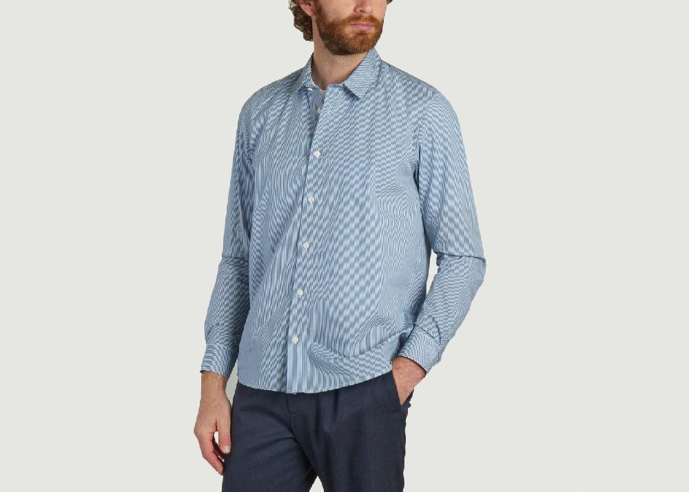 L'exception Chemise Ontario Bleu Noyoco