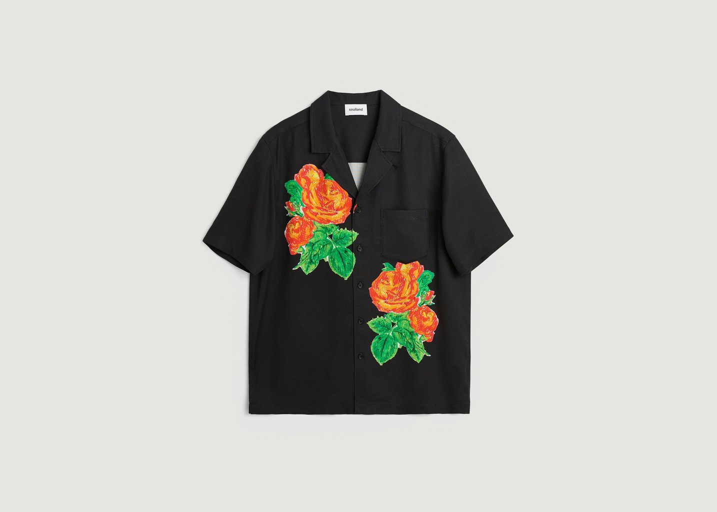 l'exception Chemise Orson Noir soulland