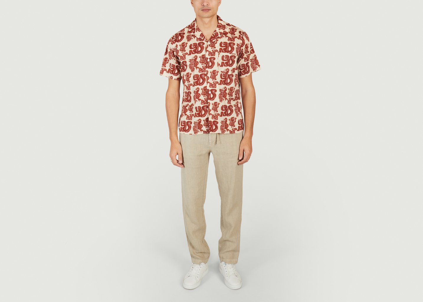 L'exception Chemise Palm Imprimé Hartford